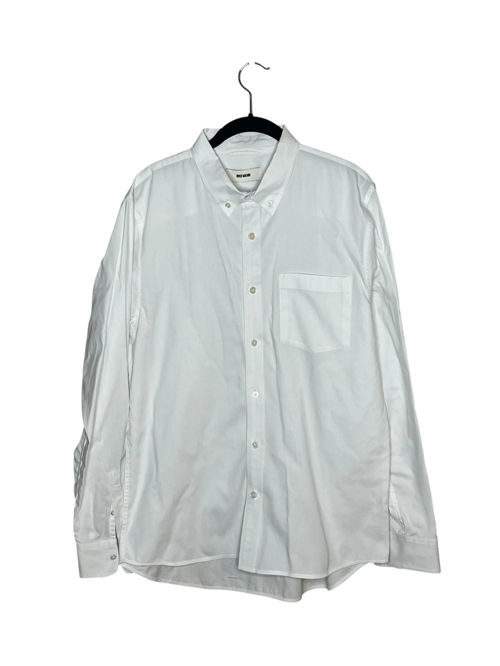 BUCK MASON White Button Down Shirt
